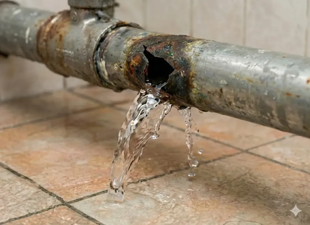 High-Frequency Water Pipe Cleaning: Galvanized Pipe Burst Hazards and Safe Plumbing Alternatives